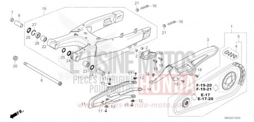 BRAS OSCILLANT CRF1100AM de 2021